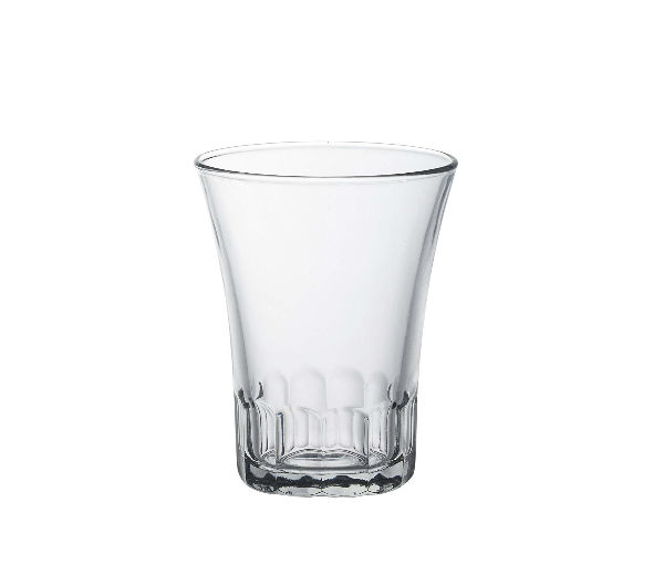 "AMALFI" glass tumblers (90 ml / 3 1/8 oz)